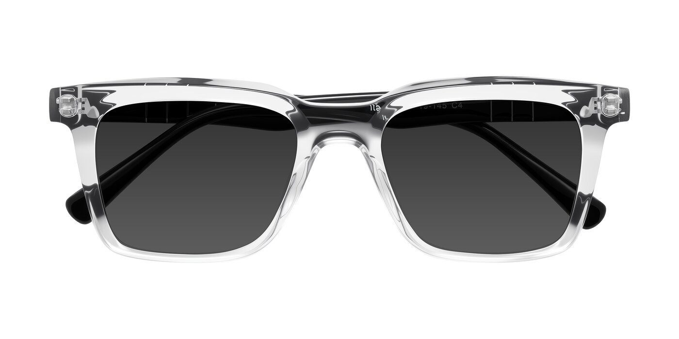 Itasca - Clear/Black Tinted Sunglasses