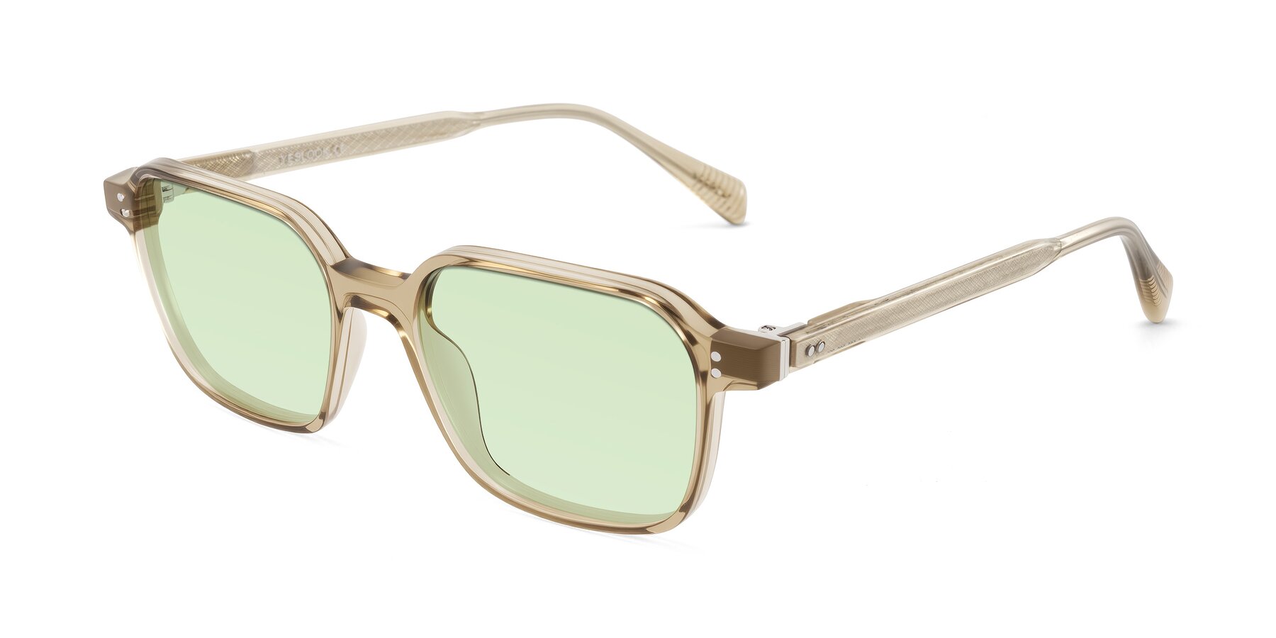 Angle of Schwedts in Champagne with Light Green Tinted Lenses