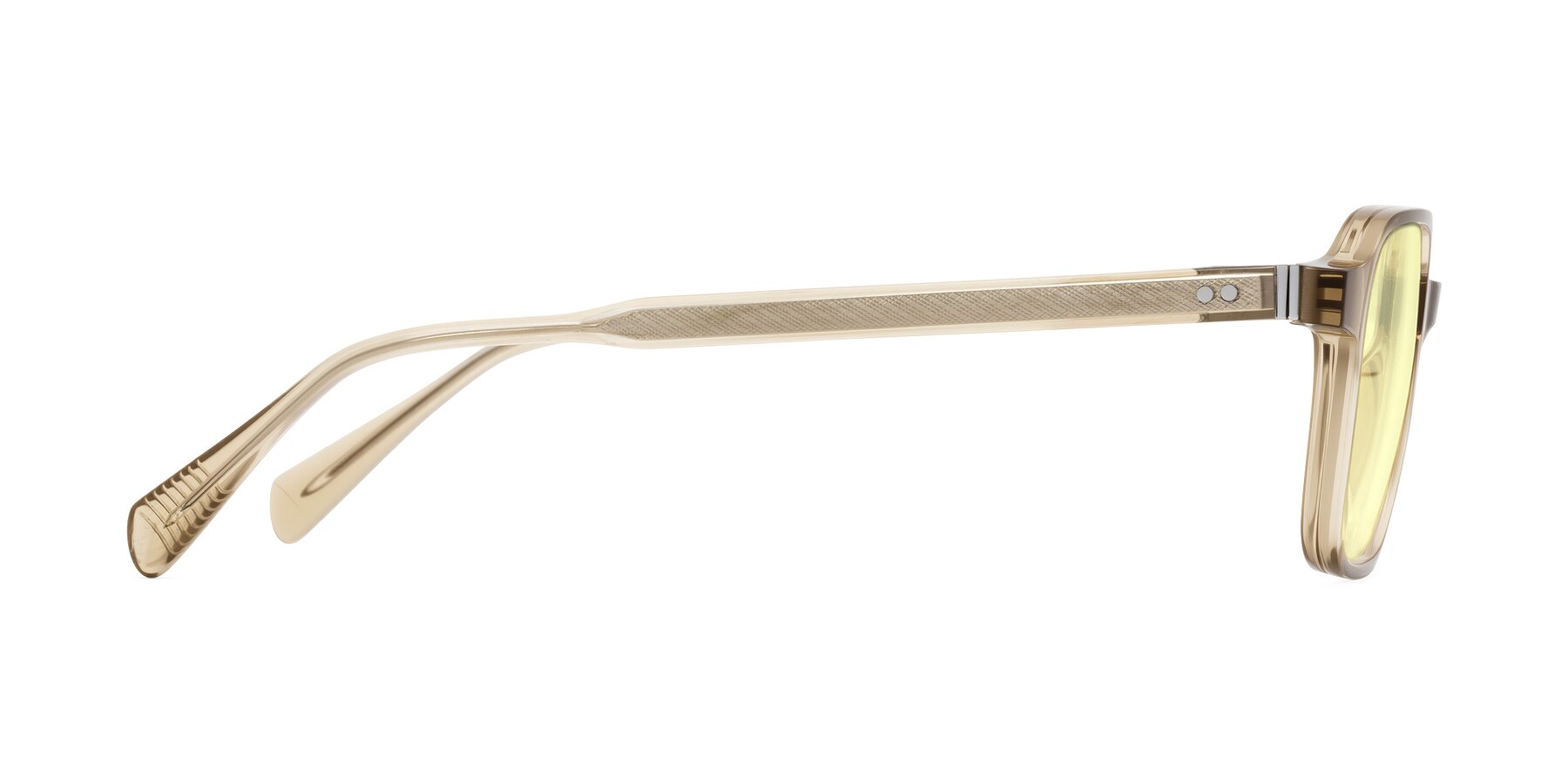 Side of Schwedts in Champagne with Light Yellow Tinted Lenses