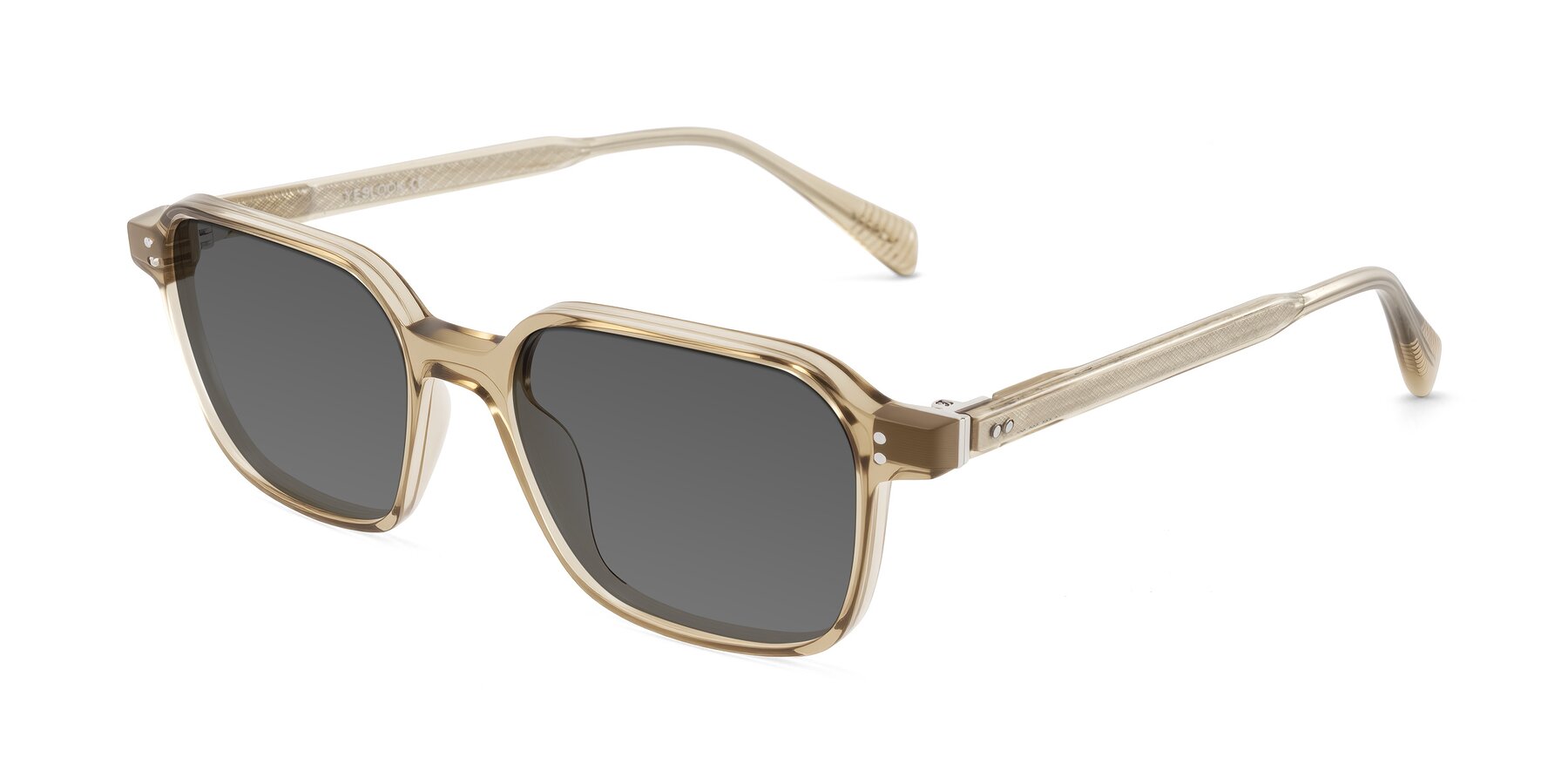 Angle of Schwedts in Champagne with Medium Gray Tinted Lenses
