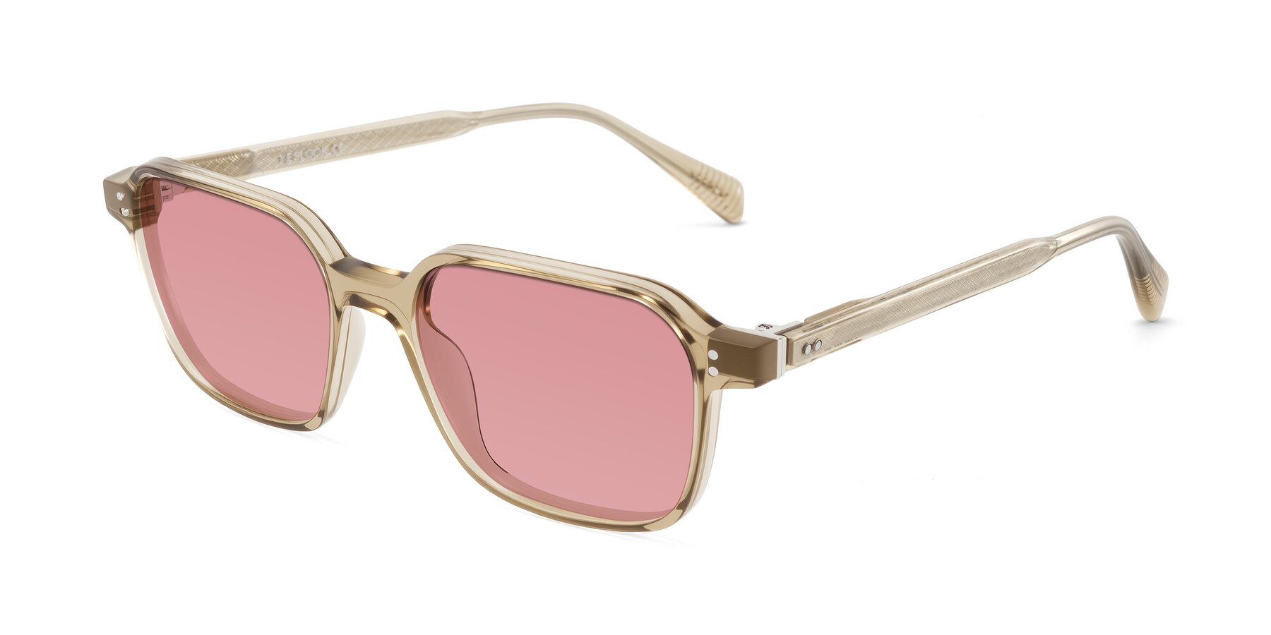 Angle of Schwedts in Champagne with Medium Garnet Tinted Lenses