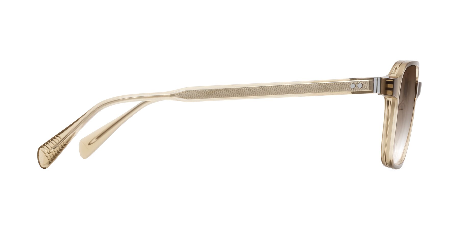 Side of Schwedts in Champagne with Brown Gradient Lenses