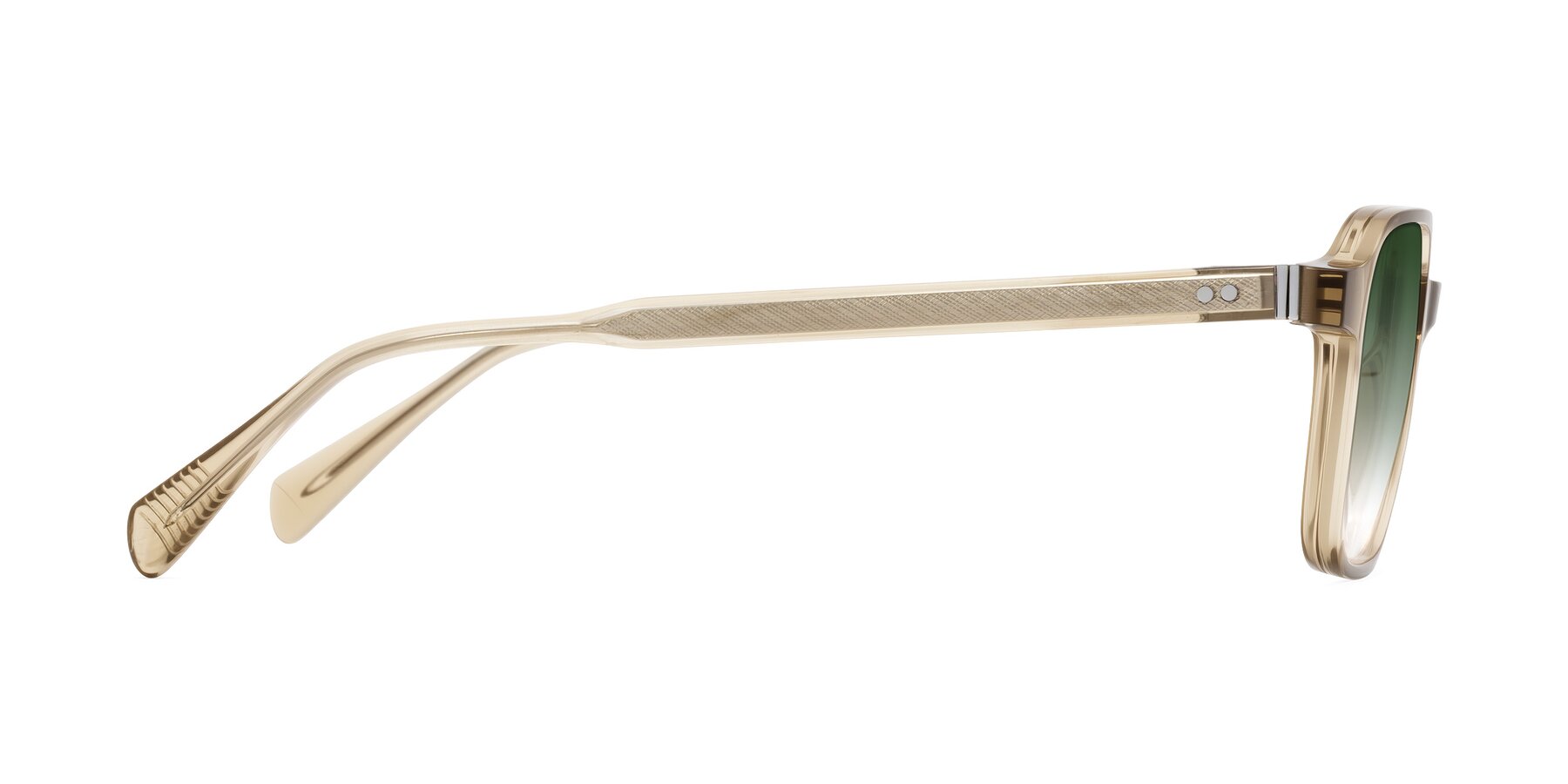 Side of Schwedts in Champagne with Green Gradient Lenses