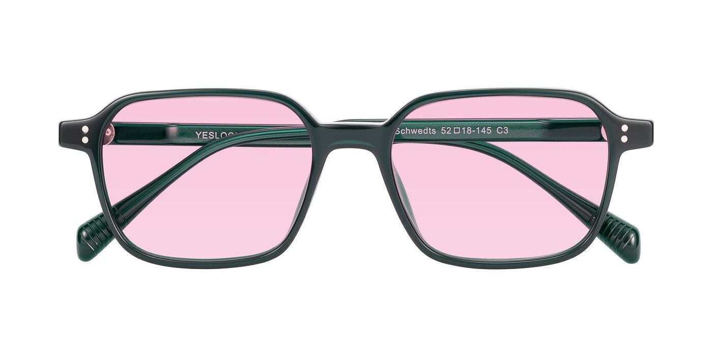Schwedts - Emerald Tinted Sunglasses