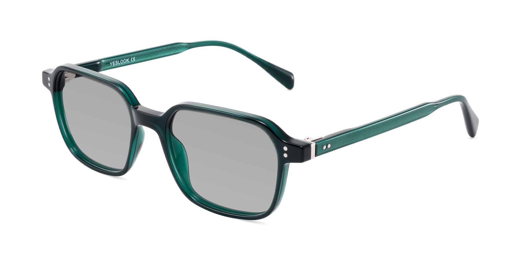 Angle of Schwedts in Emerald with Light Gray Tinted Lenses