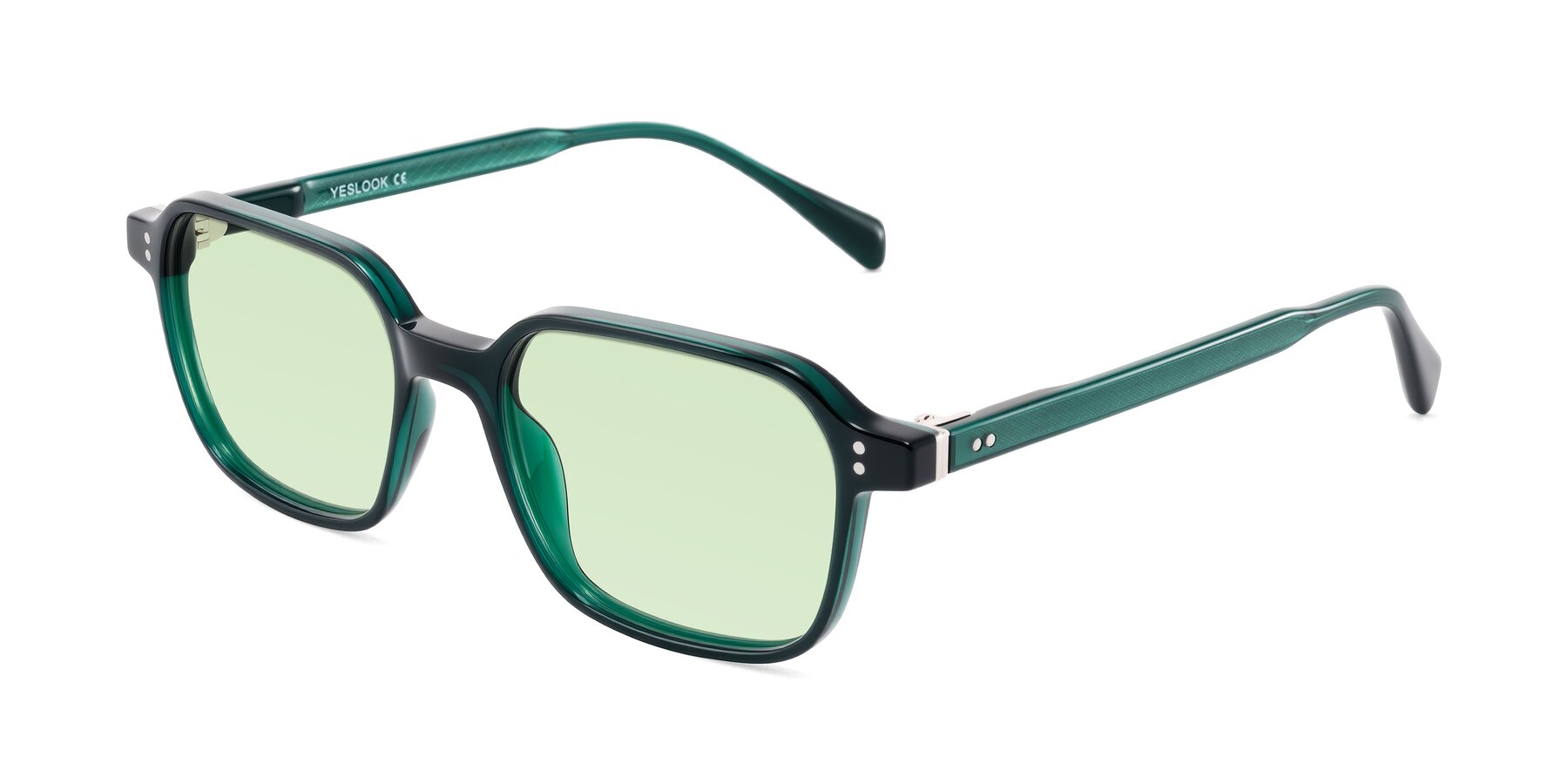 Angle of Schwedts in Emerald with Light Green Tinted Lenses