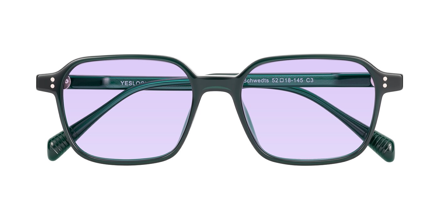 Schwedts - Emerald Tinted Sunglasses