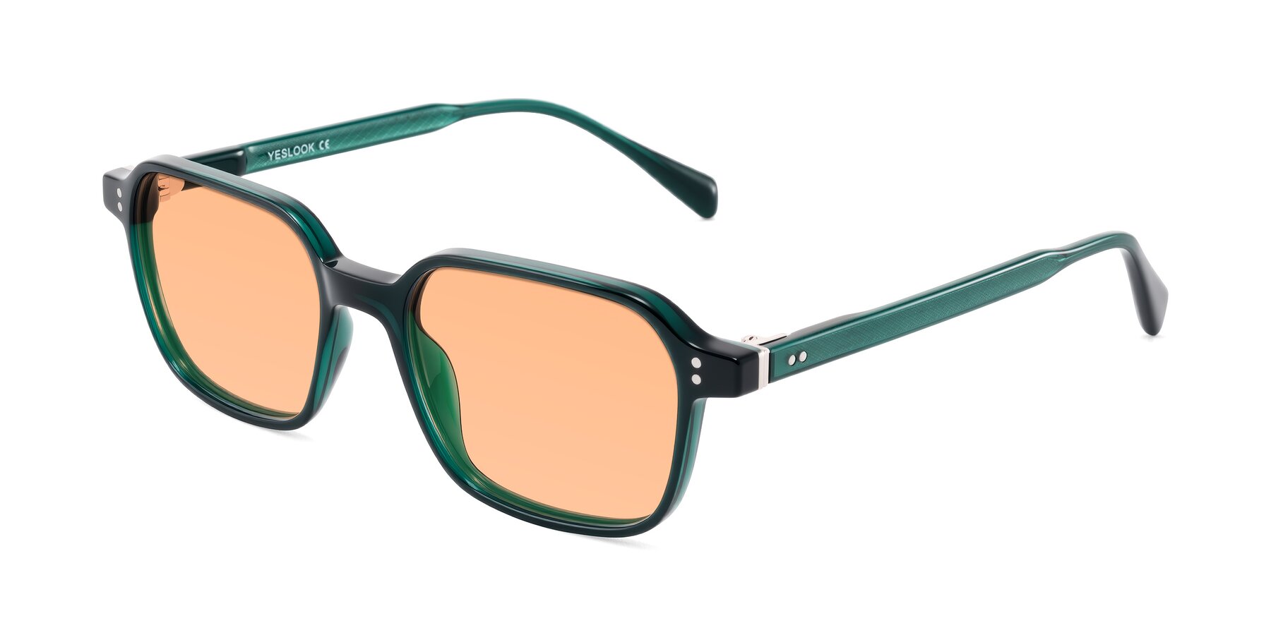 Angle of Schwedts in Emerald with Light Orange Tinted Lenses