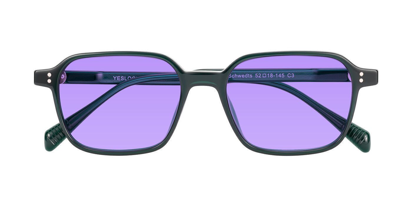 Schwedts - Emerald Tinted Sunglasses