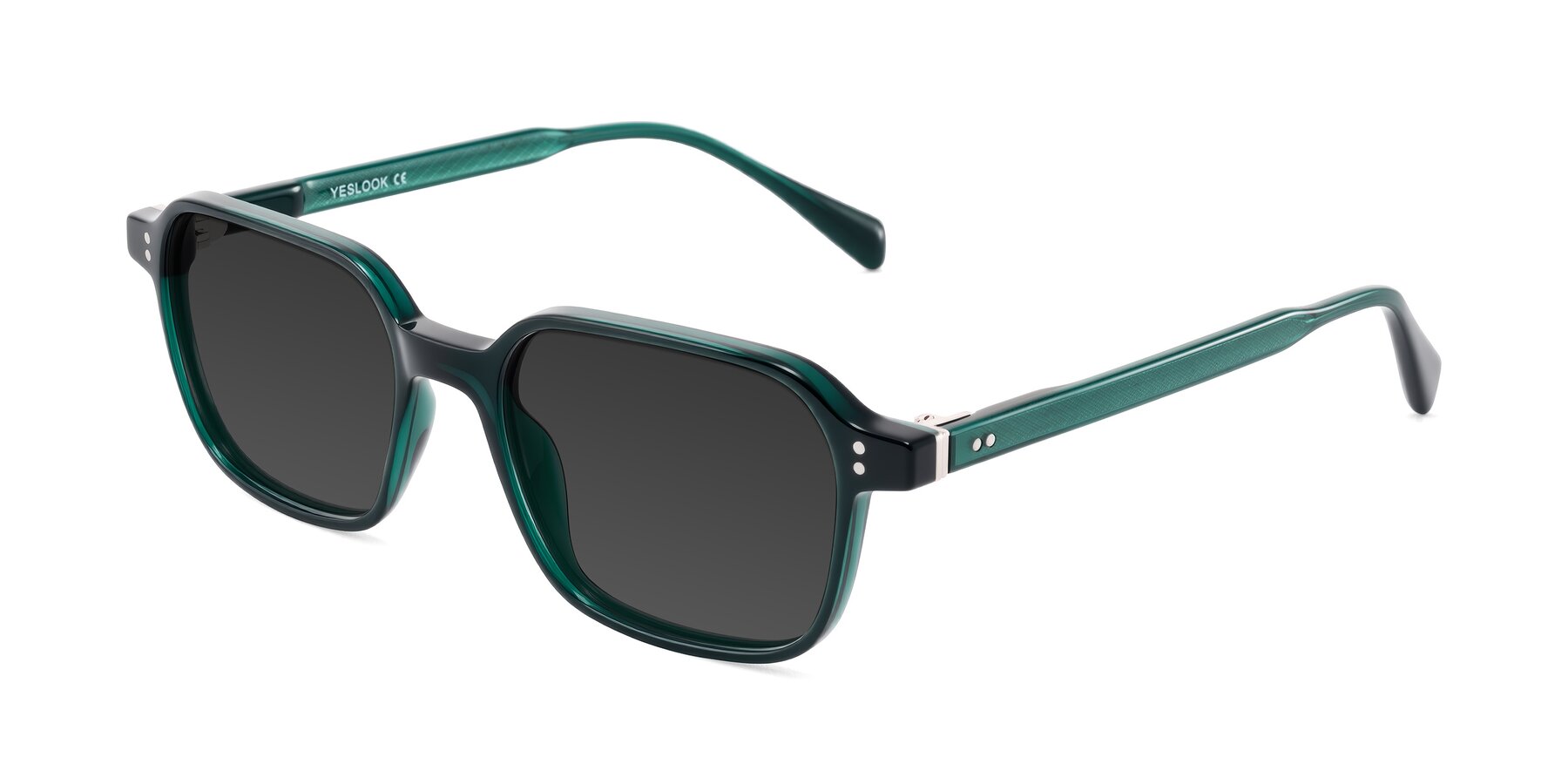 Angle of Schwedts in Emerald with Gray Tinted Lenses