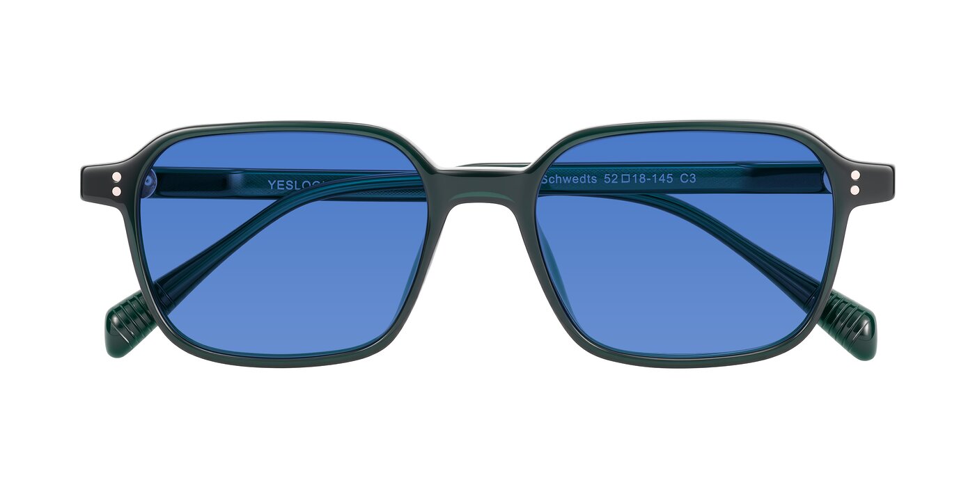 Schwedts - Emerald Tinted Sunglasses