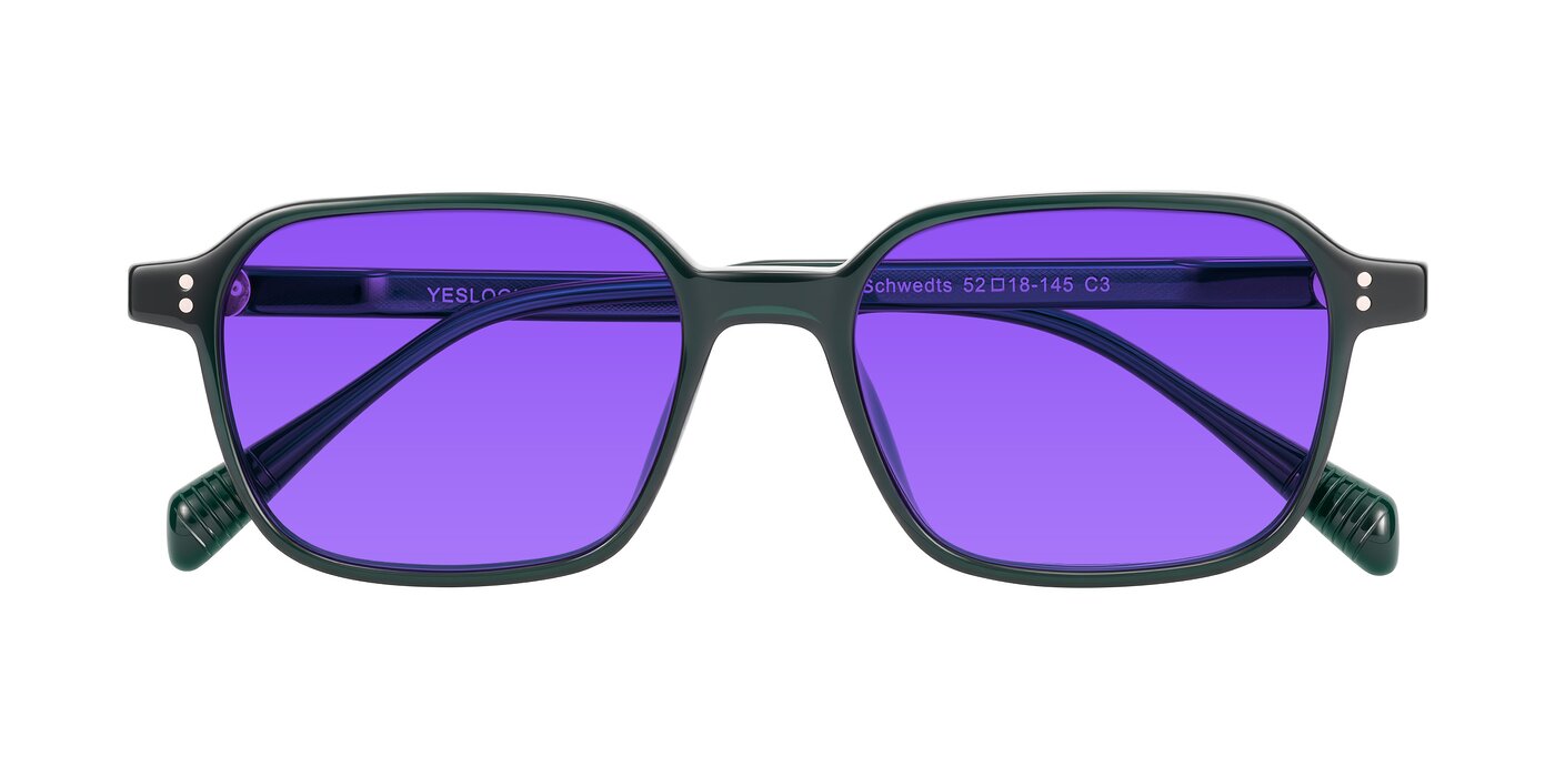 Schwedts - Emerald Tinted Sunglasses