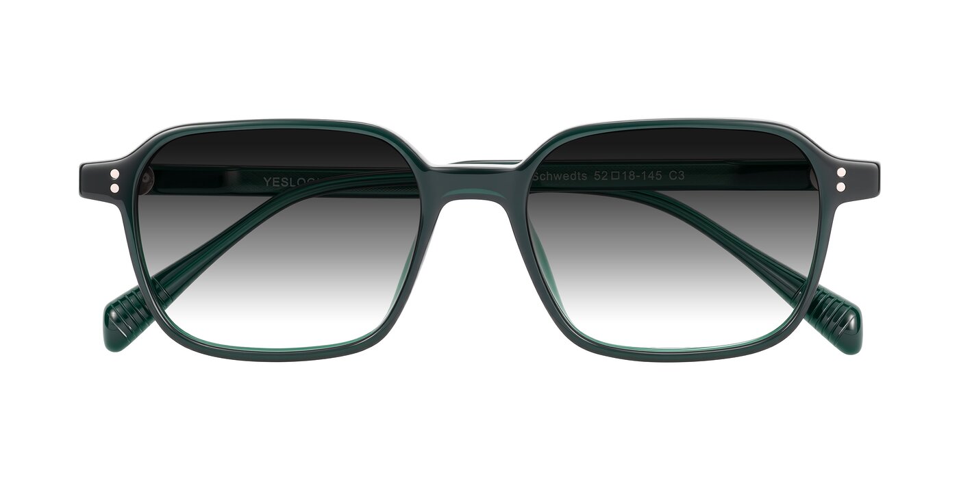 Schwedts - Emerald Gradient Sunglasses