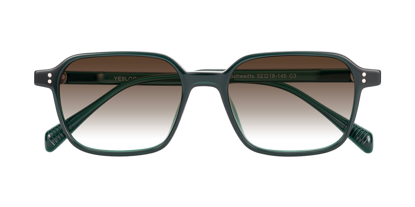 Schwedts - Emerald Gradient Sunglasses