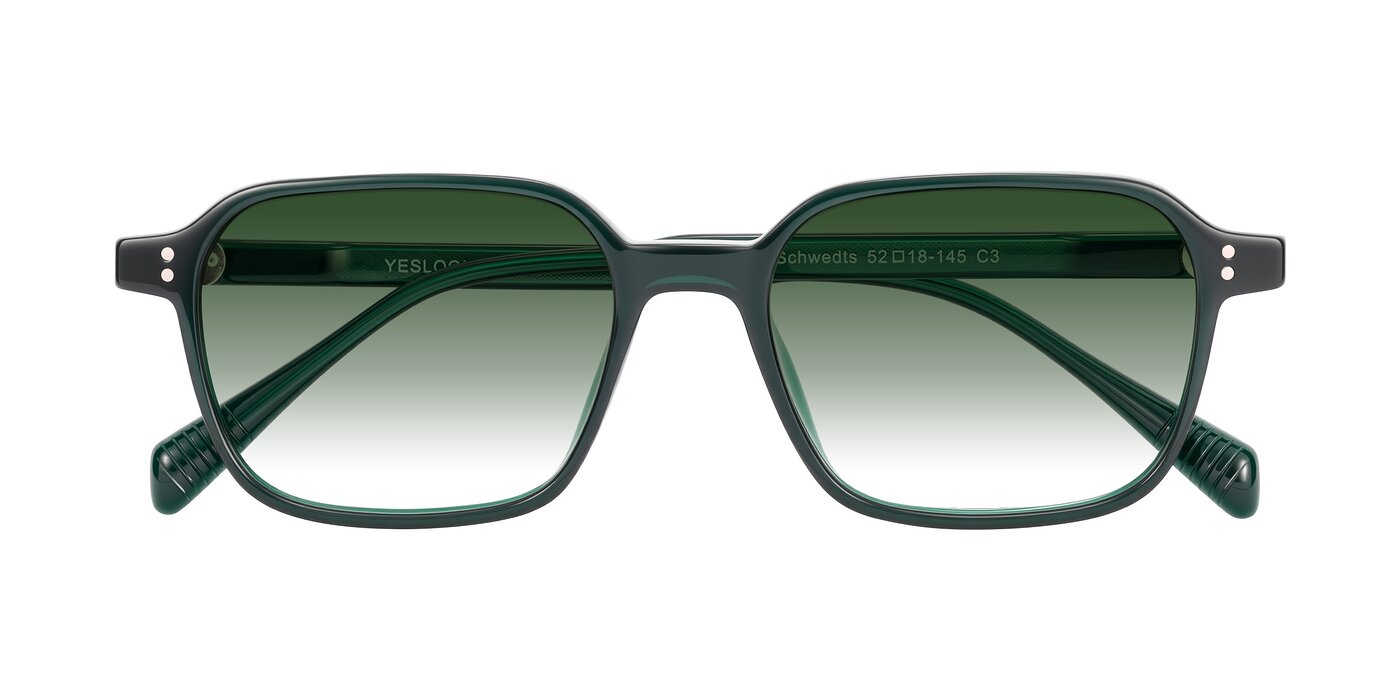 Schwedts - Emerald Gradient Sunglasses