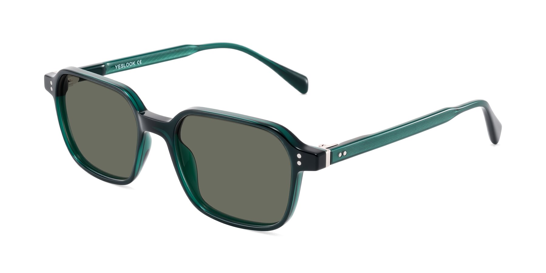Angle of Schwedts in Emerald with Gray Polarized Lenses