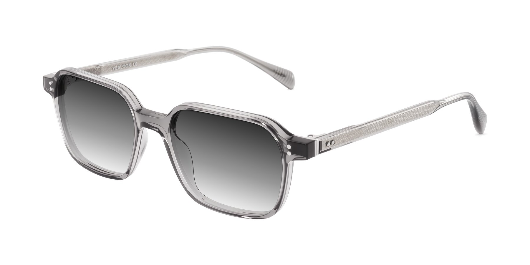 Angle of Schwedts in Gray with Gray Gradient Lenses