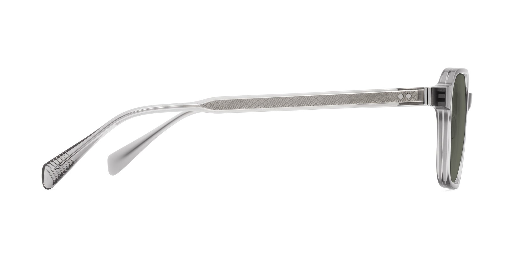 Side of Schwedts in Gray with Gray Polarized Lenses