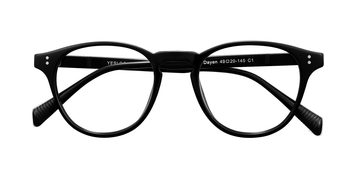 Dayen - Black Eyeglasses