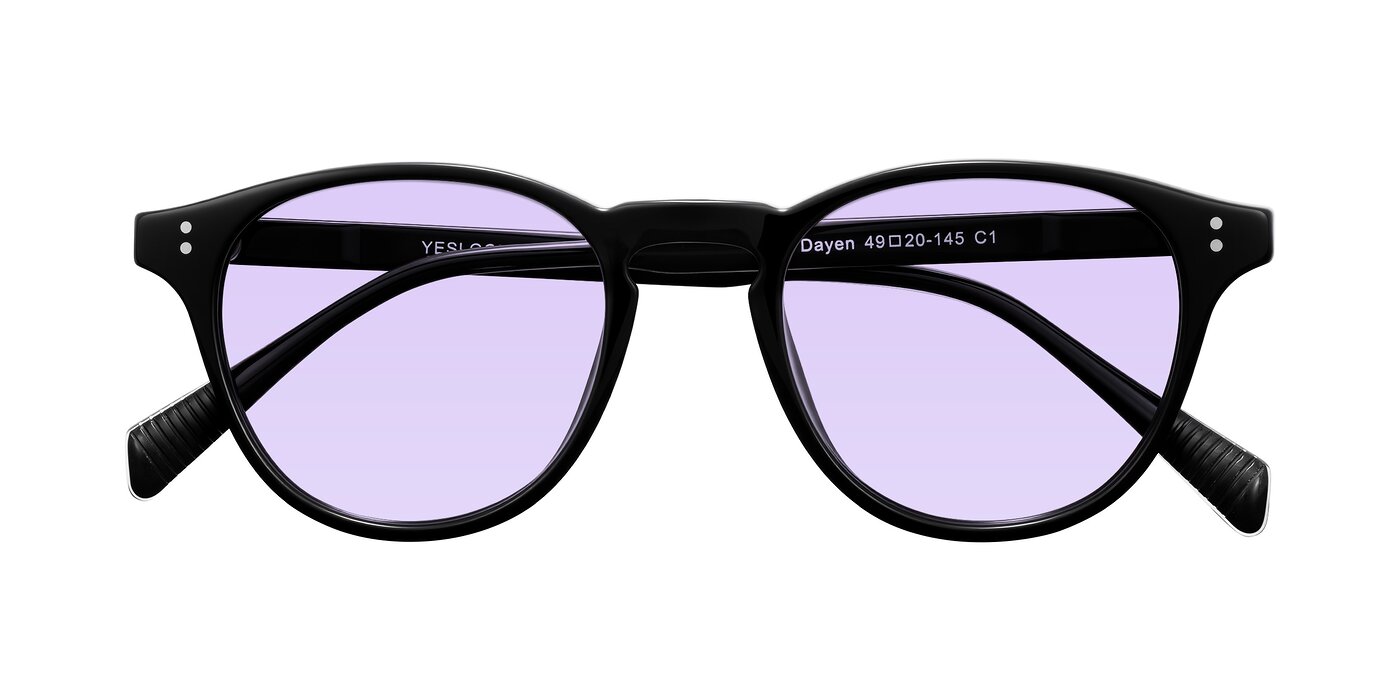 Dayen - Black Tinted Sunglasses