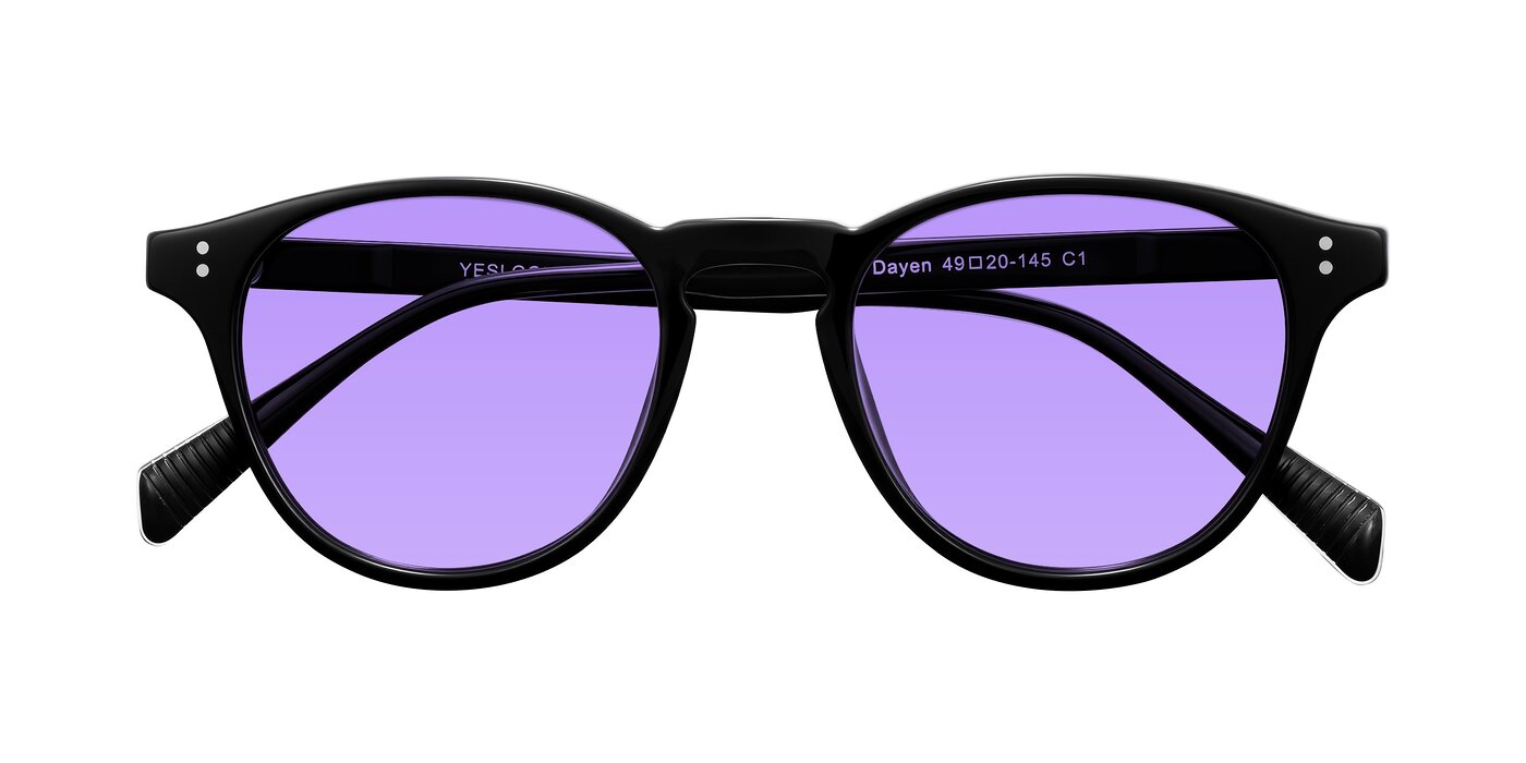 Dayen - Black Tinted Sunglasses