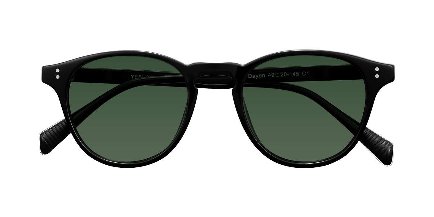Dayen - Black Tinted Sunglasses