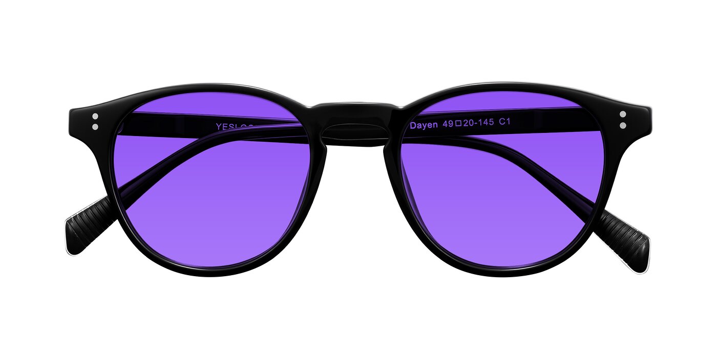 Dayen - Black Tinted Sunglasses