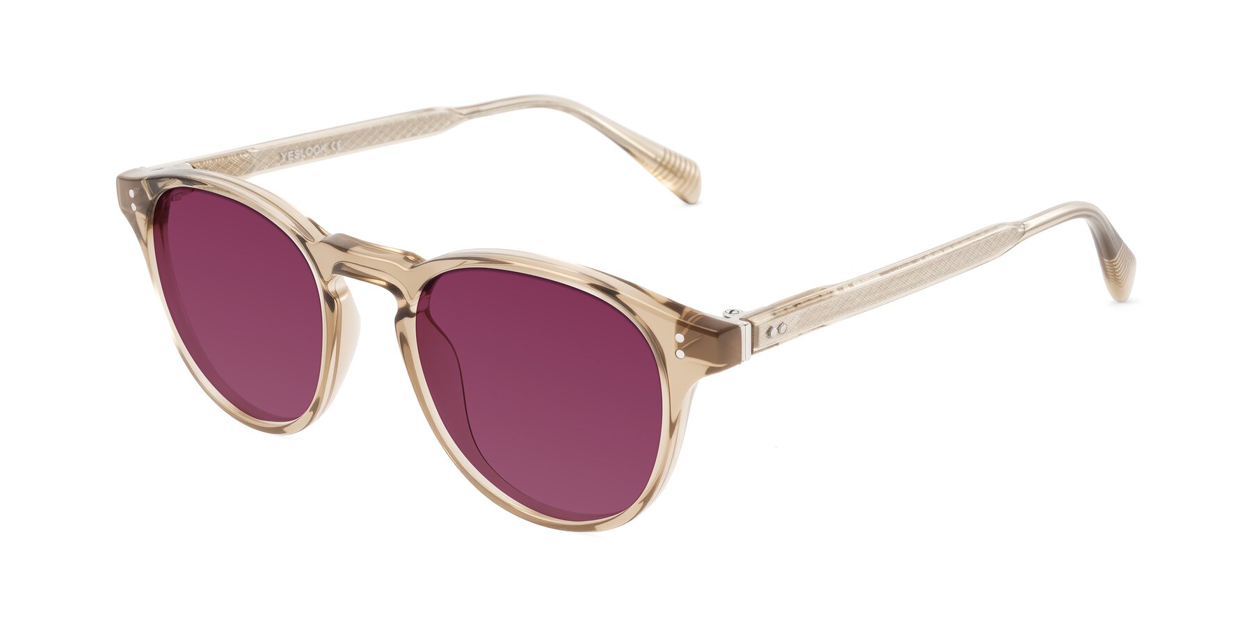 Angle of Dayen in Champagne with Wine Tinted Lenses