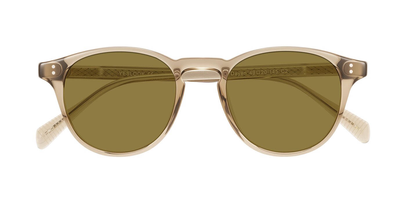 Dayen - Champagne Polarized Sunglasses