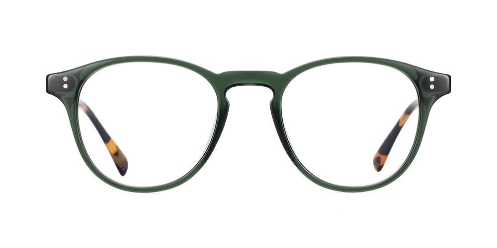 Dayen - Dark Green/Tortoise Eyeglasses
