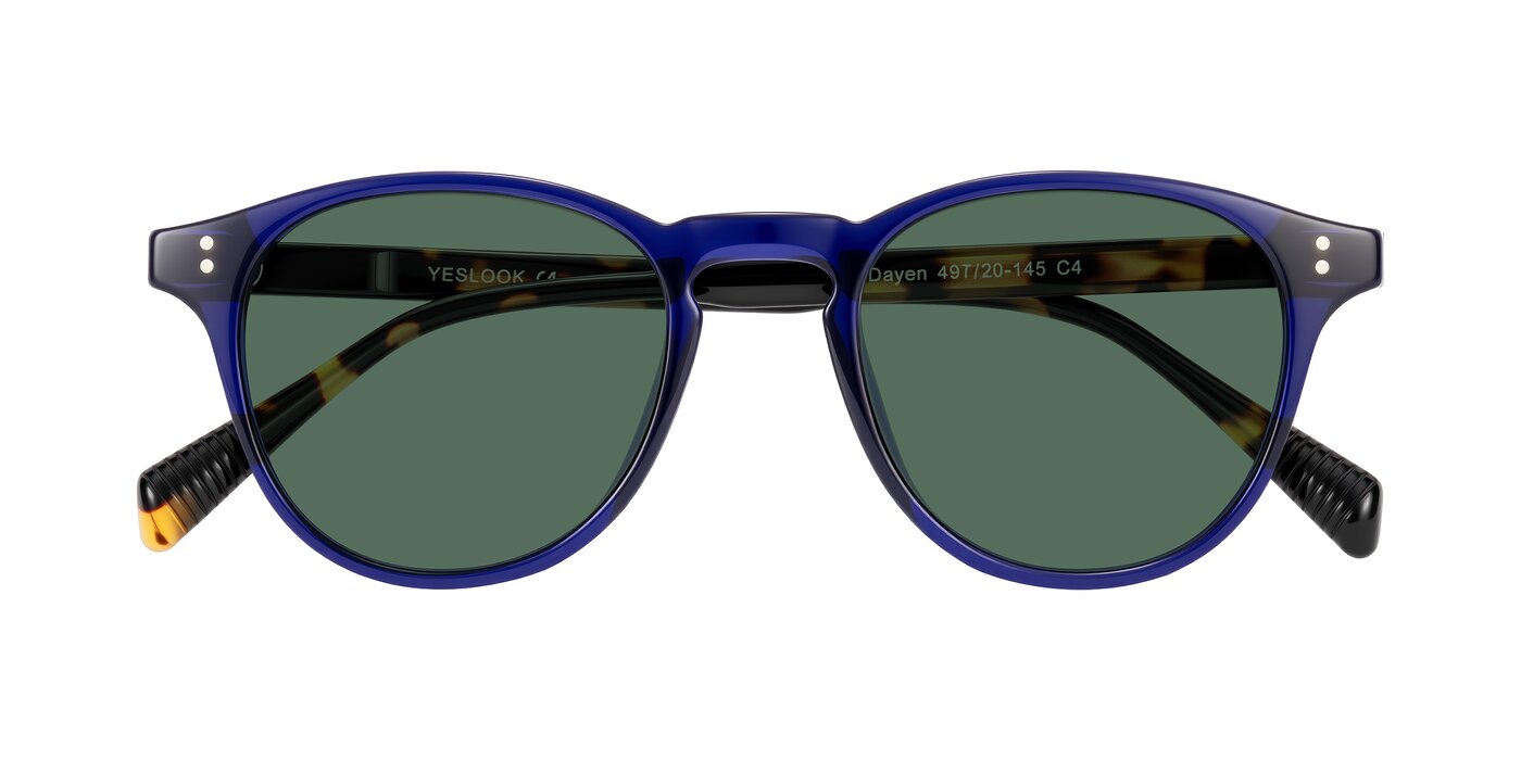 Dayen - Navy Blue/Tortoise Polarized Sunglasses