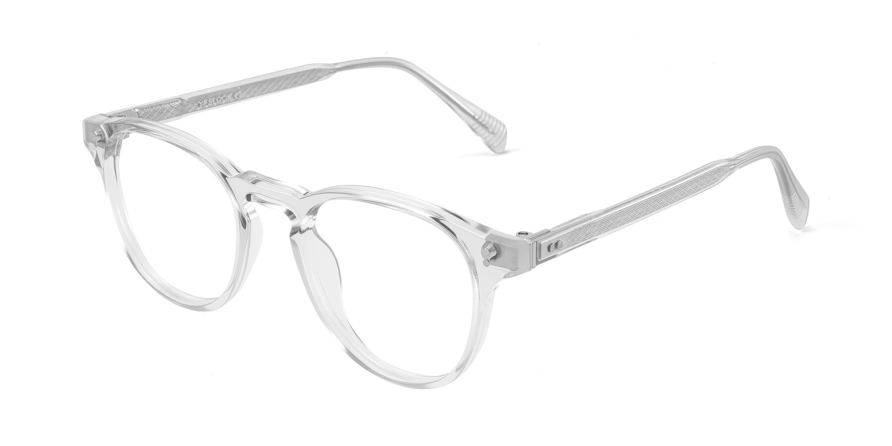 Angle of Dayen in Clear with Clear Reading Eyeglass Lenses