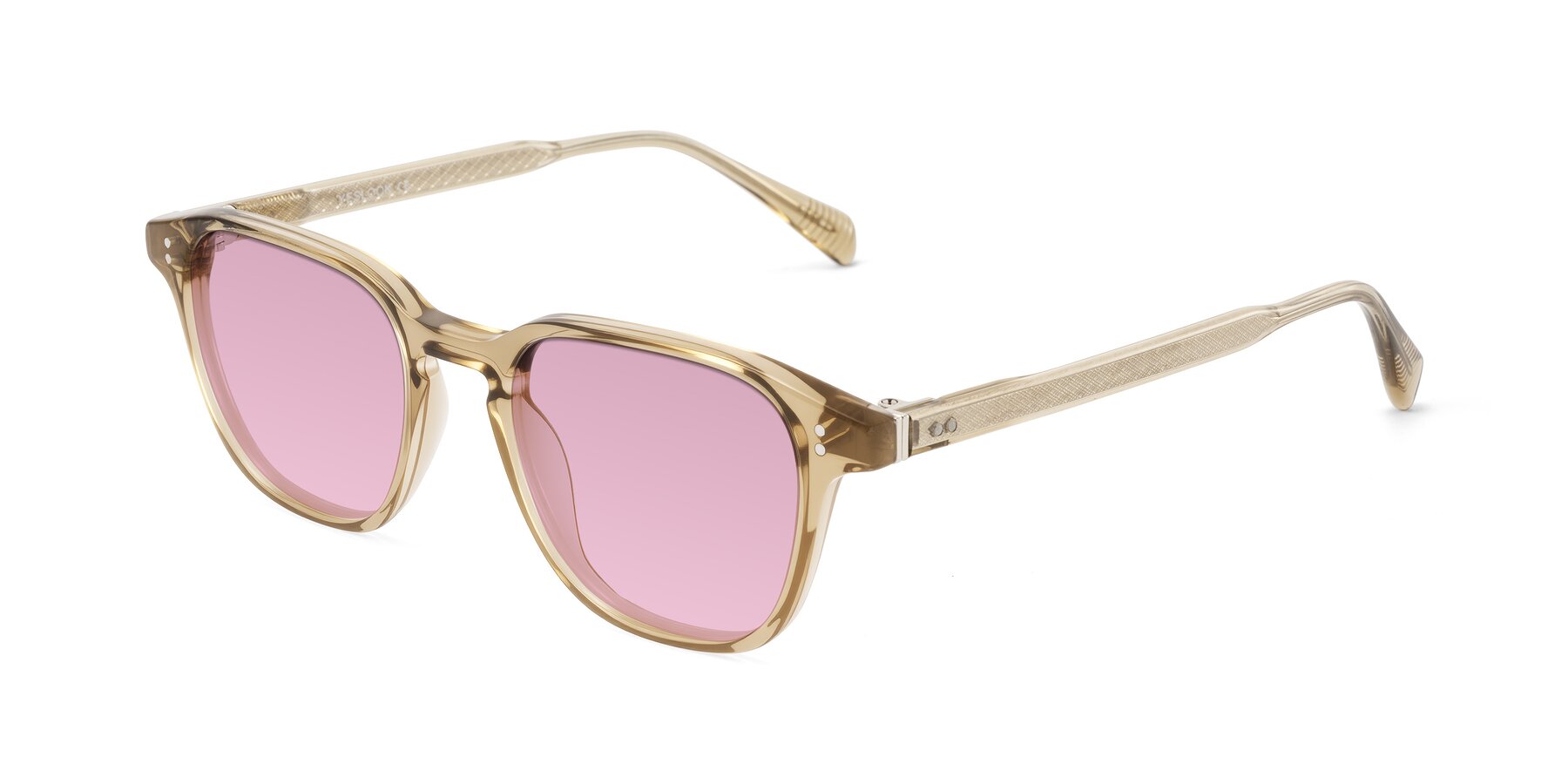 Angle of Huites in Champagne with Light Wine Tinted Lenses