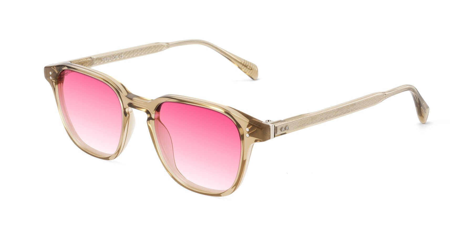 Angle of Huites in Champagne with Pink Gradient Lenses