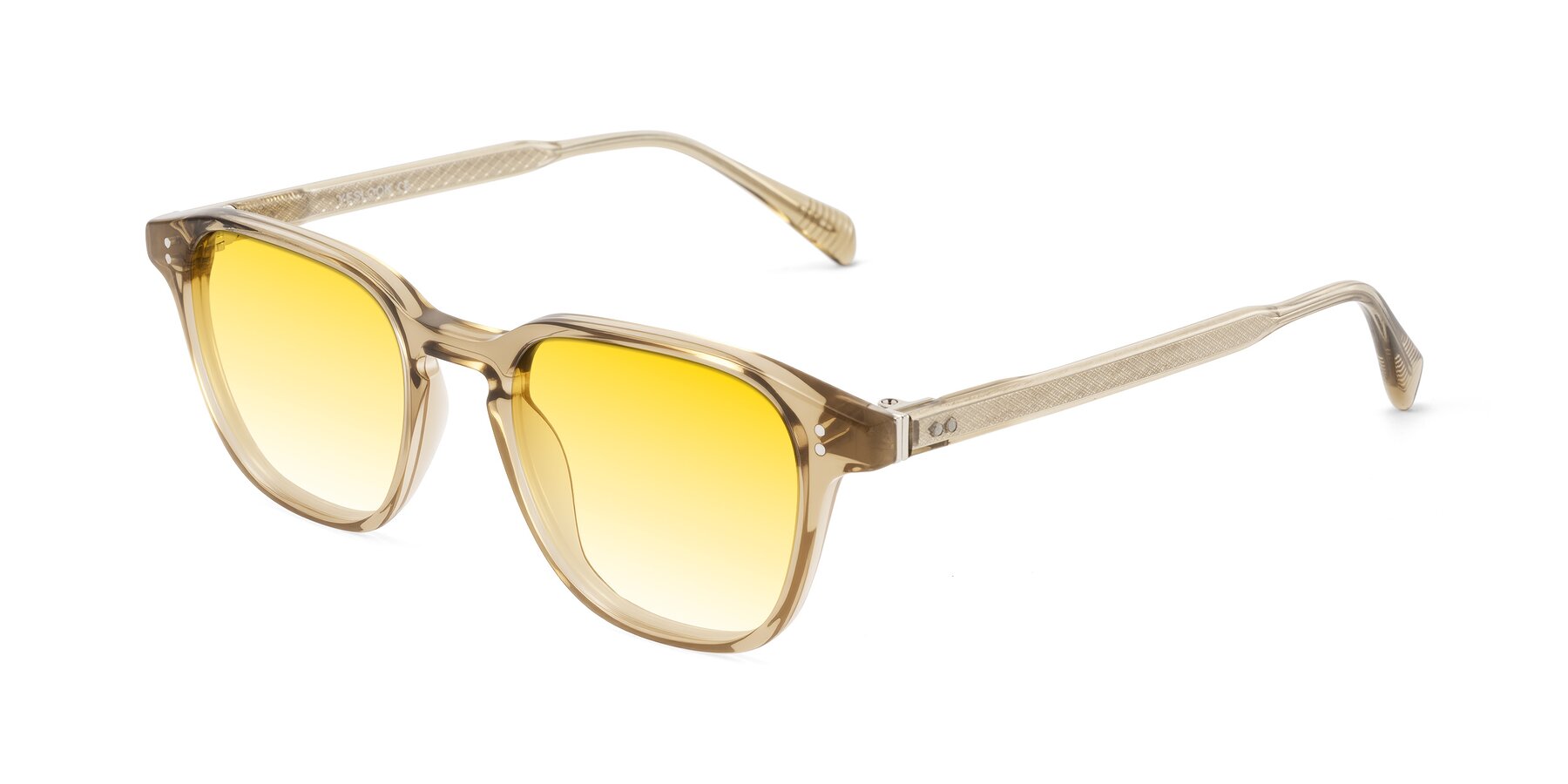 Angle of Huites in Champagne with Yellow Gradient Lenses