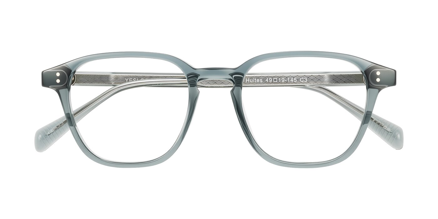 Huites - Grayish Blue Blue Light Glasses
