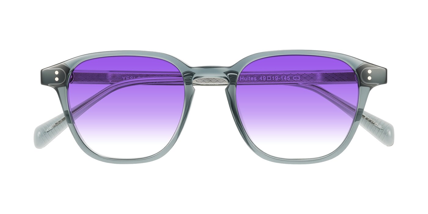 Huites - Grayish Blue Gradient Sunglasses