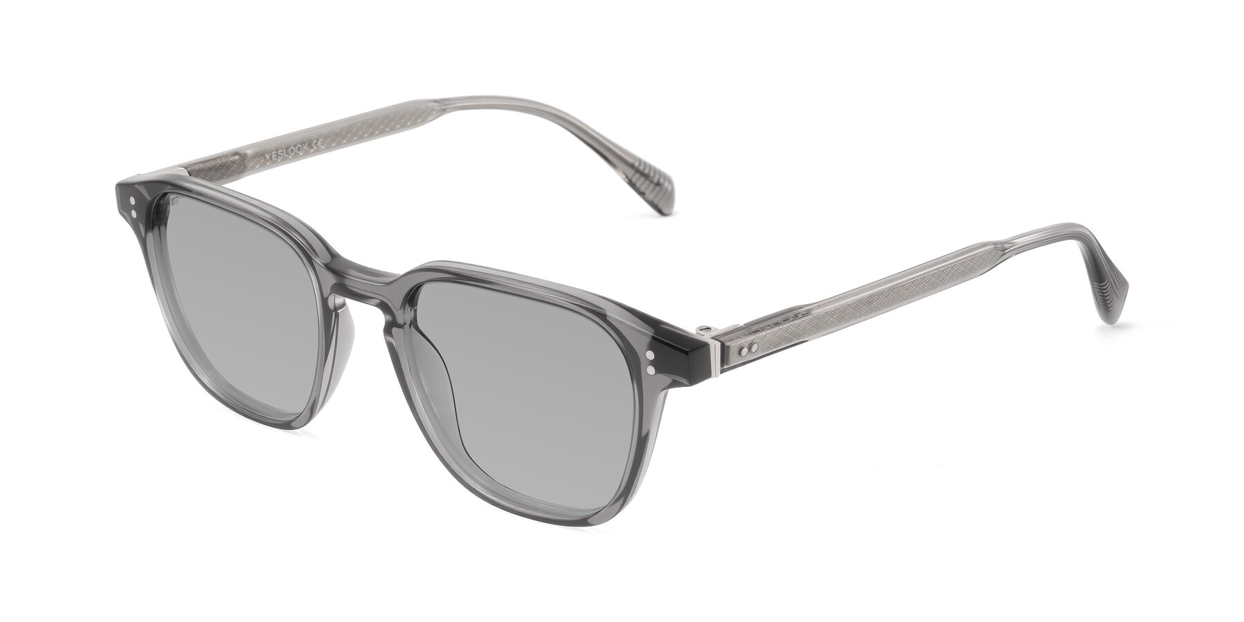 Angle of Huites in Gray with Light Gray Tinted Lenses