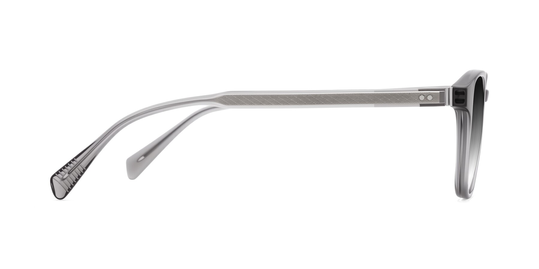 Side of Huites in Gray with Gray Gradient Lenses