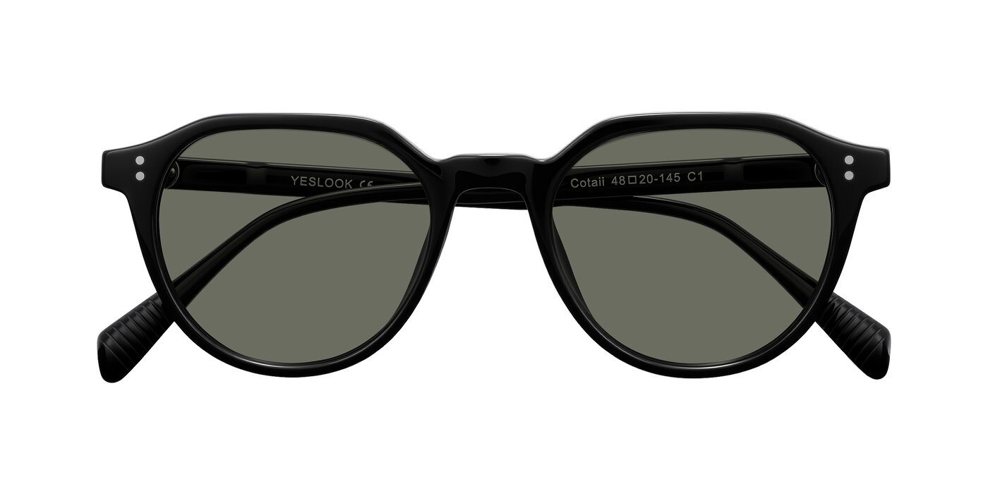 Cotaii - Black Polarized Sunglasses