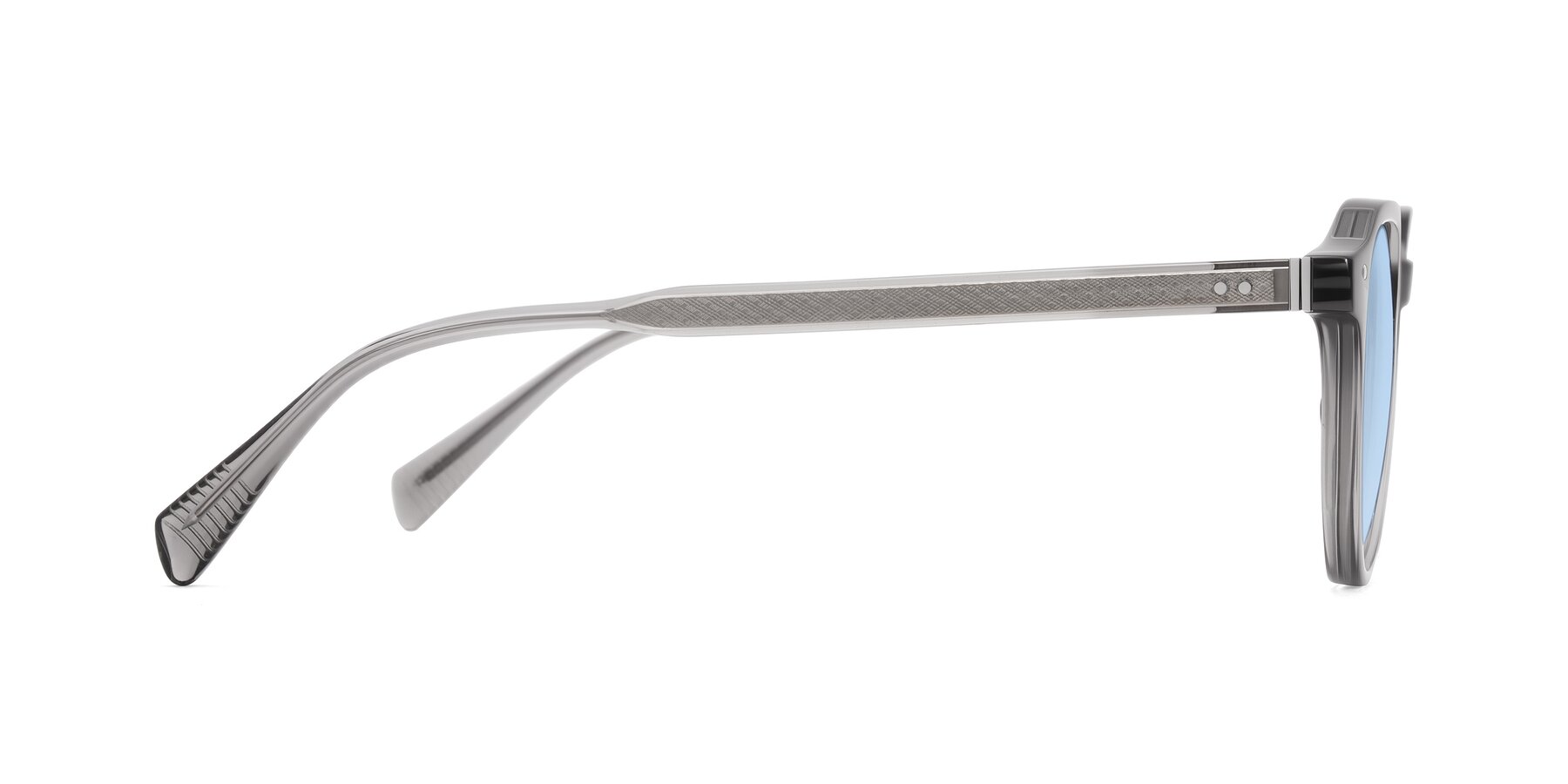 Side of Cotaii in Gray with Light Blue Tinted Lenses