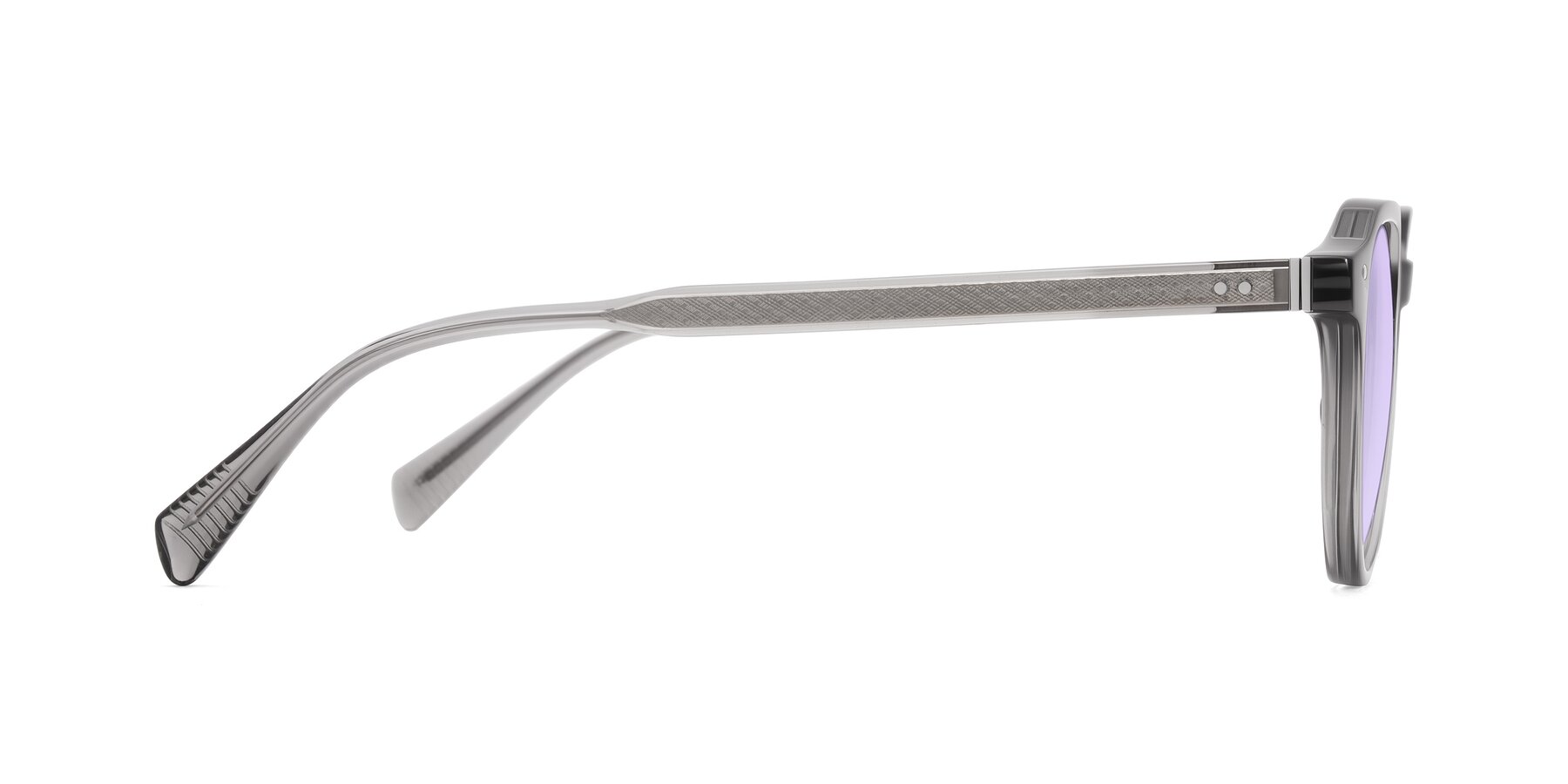 Side of Cotaii in Gray with Light Purple Tinted Lenses