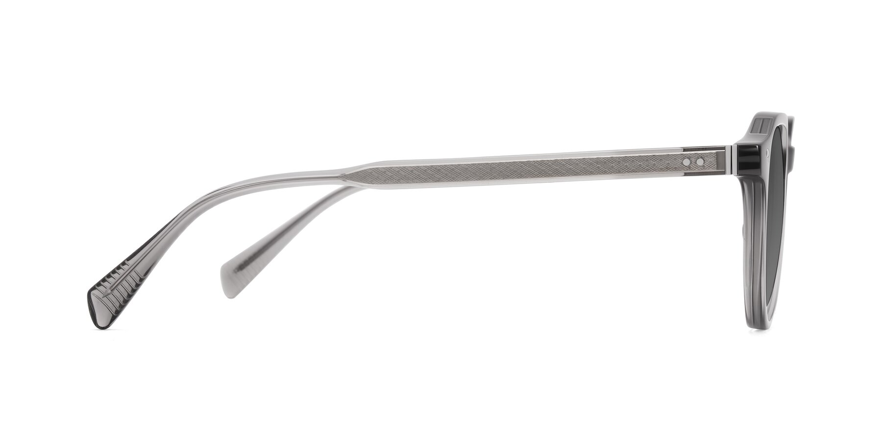 Side of Cotaii in Gray with Medium Gray Tinted Lenses