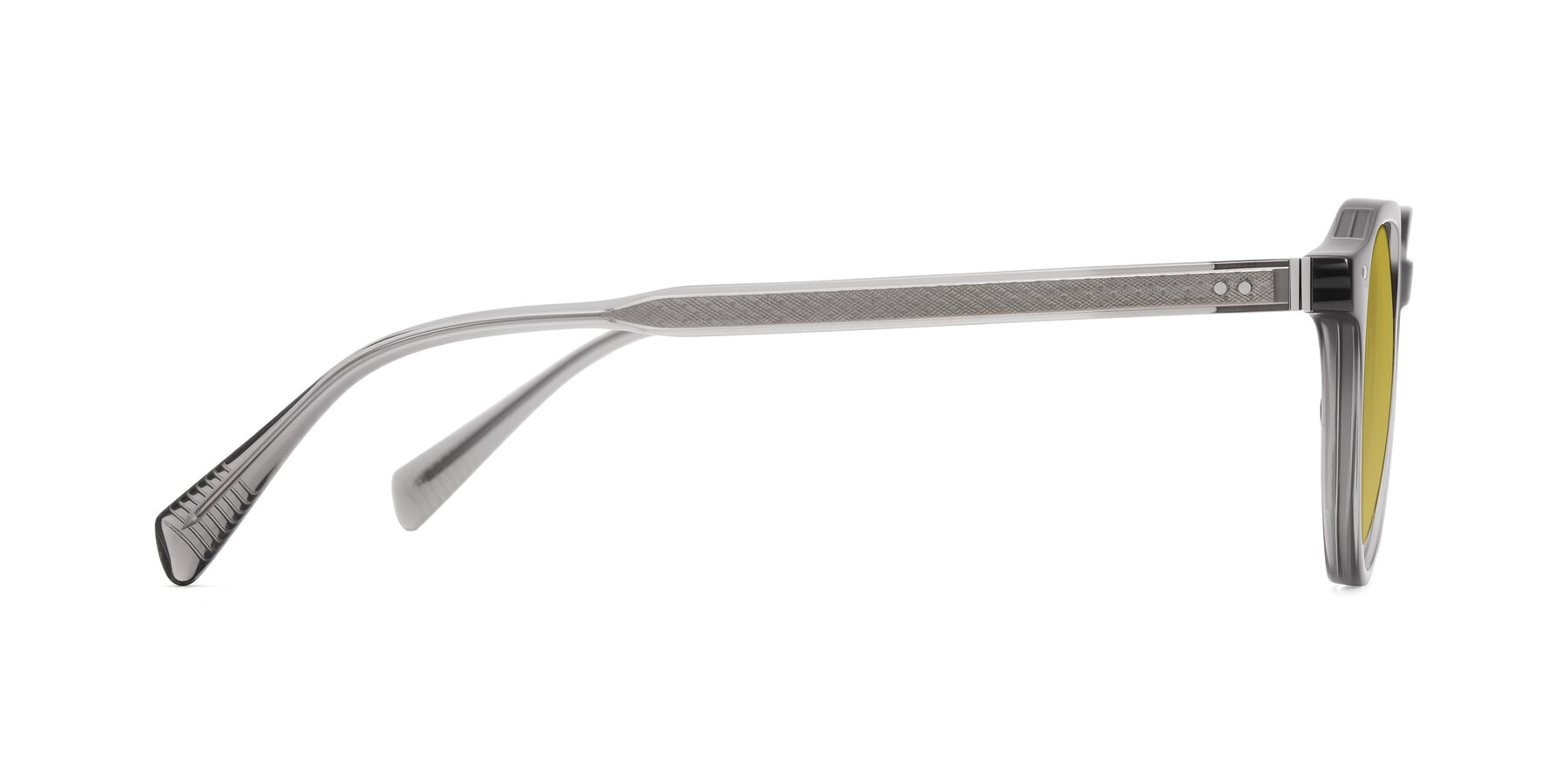 Side of Cotaii in Gray with Champagne Tinted Lenses