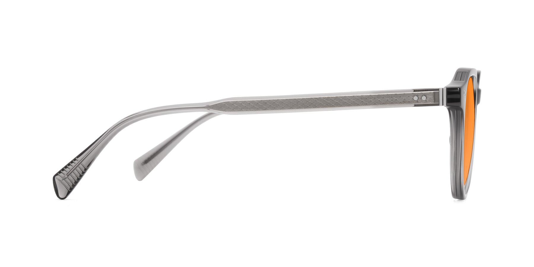 Side of Cotaii in Gray with Orange Tinted Lenses