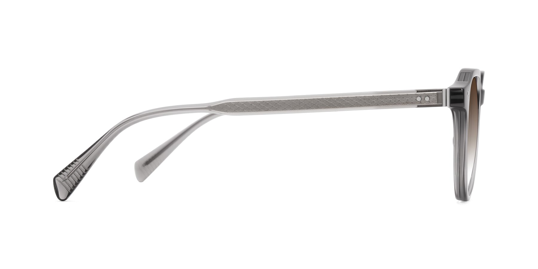 Side of Cotaii in Gray with Brown Gradient Lenses