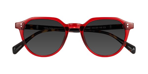 Front of Cotaii in Wine/Tortoise