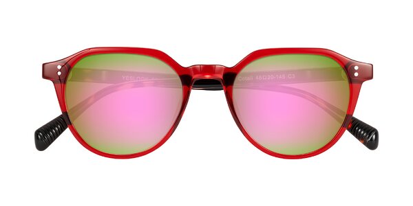 Front of Cotaii in Wine/Tortoise