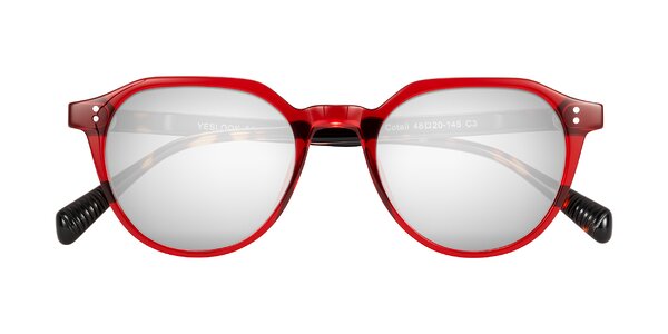 Front of Cotaii in Wine/Tortoise