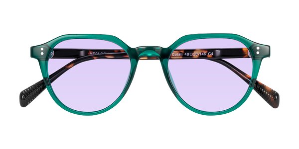 Front of Cotaii in Emerald/Tortoise